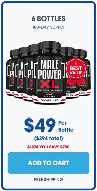Male Power XL 6 bottles